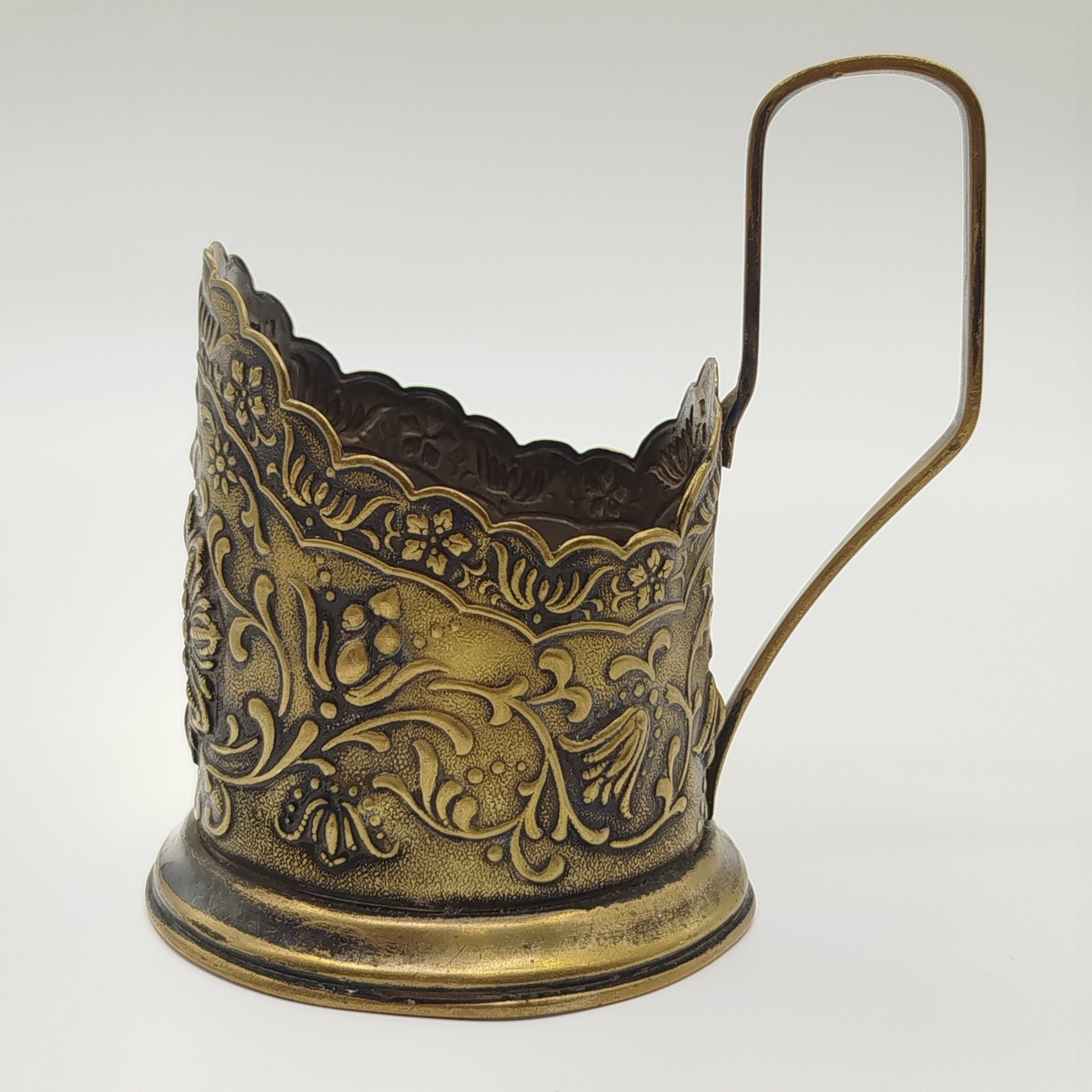 Подстаканник "Сказочный цветок" ("Астра"), Ленэмальер (Ленинградский эмальер)