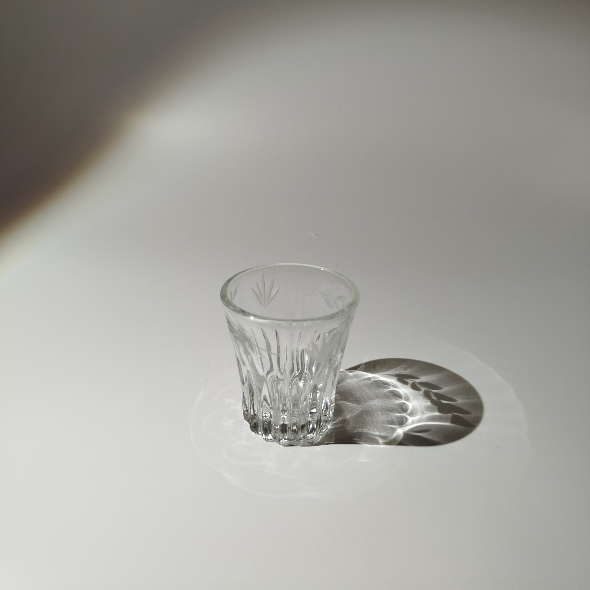 Набор из 6 рюмок для крепких напитков, стекло, СССР, 1989-1999 гг.