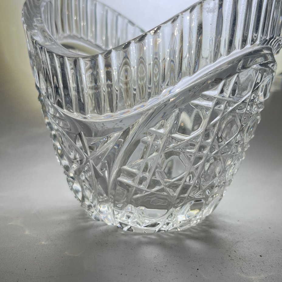 Вазочка для десерта/закусок (конфетница) с геометрическим декором