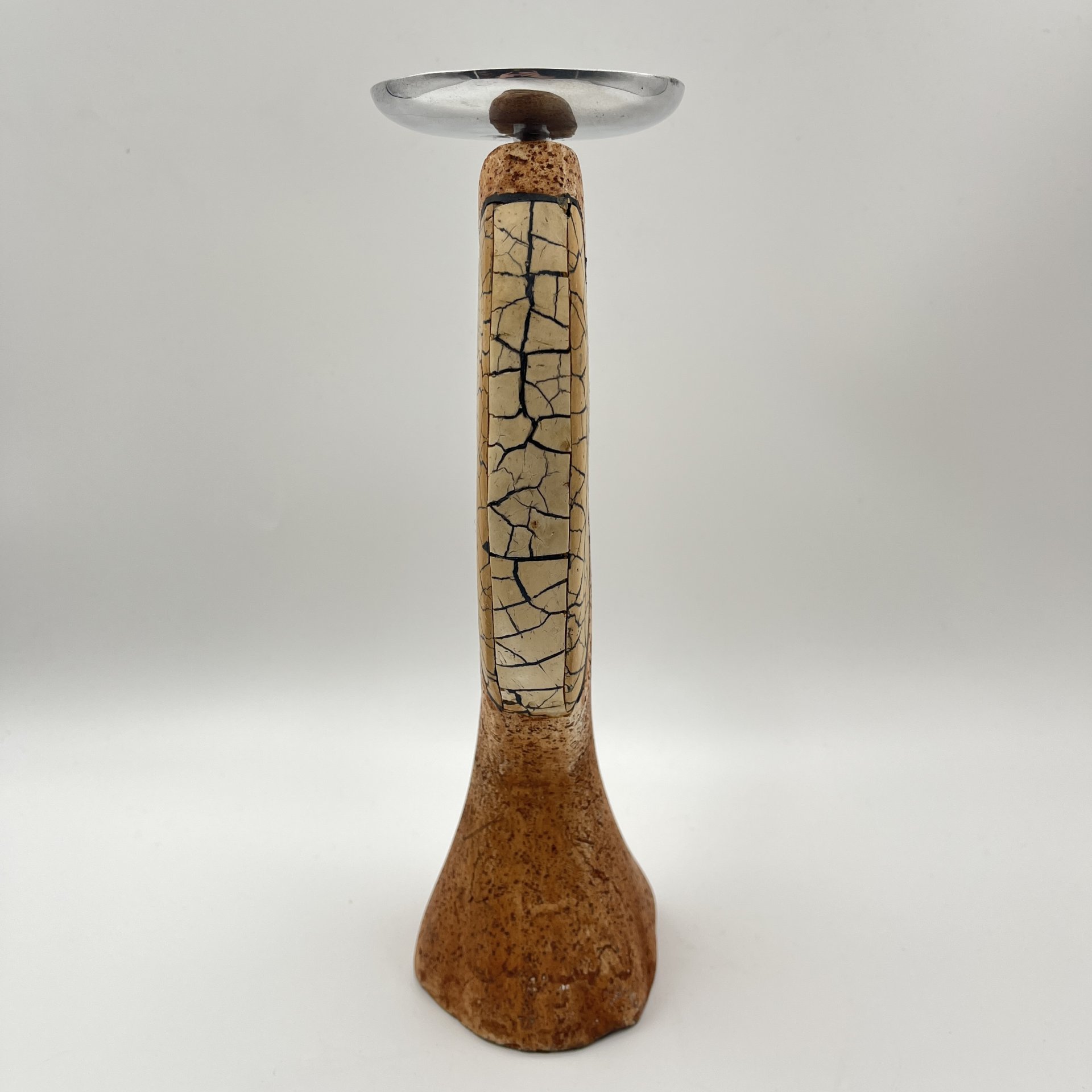 Подсвечник необычной формы, металл, гипс, композитный материал, Западная Европа, 1980-2000 гг.