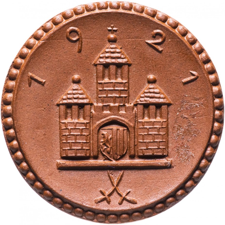 Нотгельд Германия (Фрайберг) 1 марка 1921