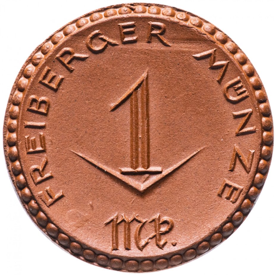 Нотгельд Германия (Фрайберг) 1 марка 1921