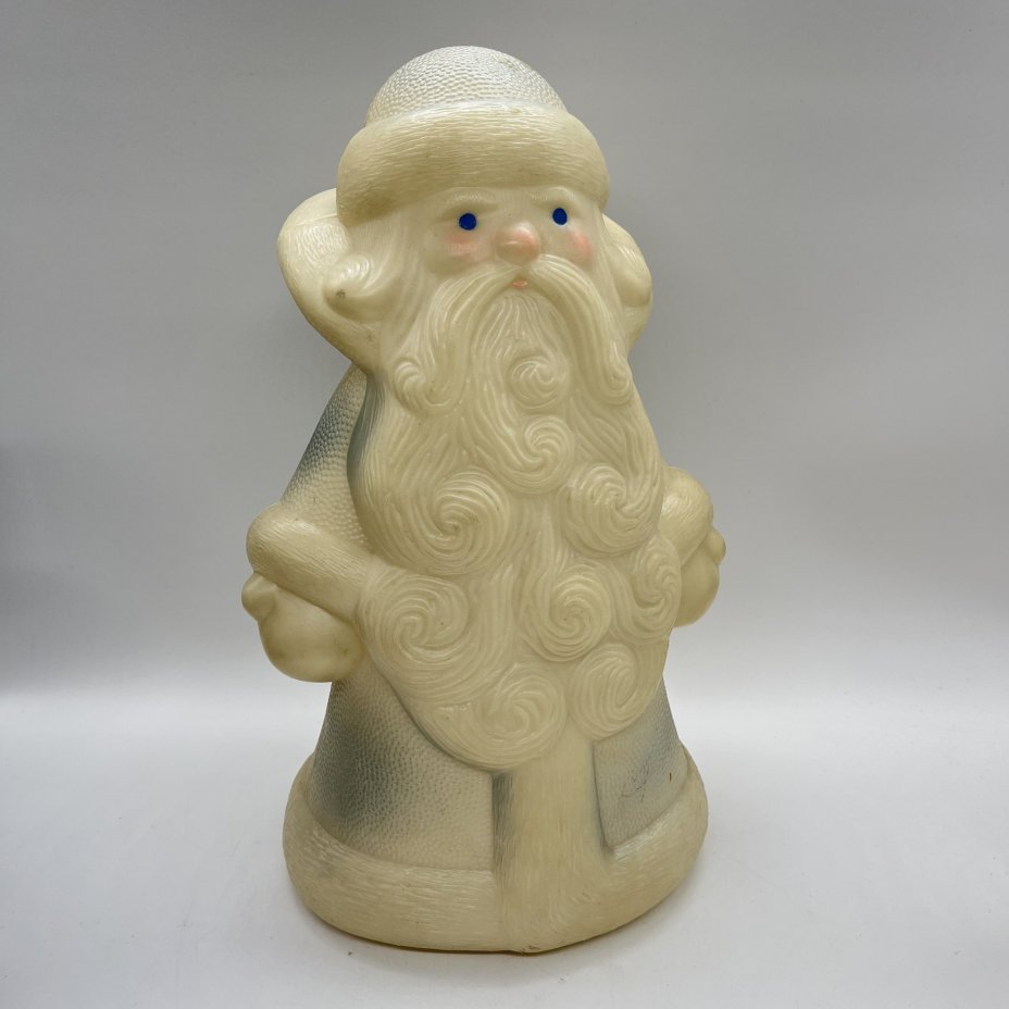 Фигура под ёлку "Дед Мороз", пластик, аэрография, СССР, 1970-1990 гг.