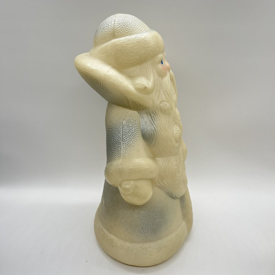 Фигура под ёлку "Дед Мороз", пластик, аэрография, СССР, 1970-1990 гг.