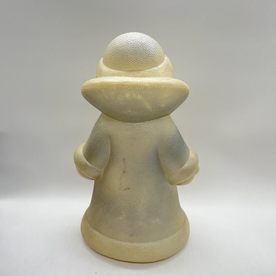 Фигура под ёлку "Дед Мороз", пластик, аэрография, СССР, 1970-1990 гг.