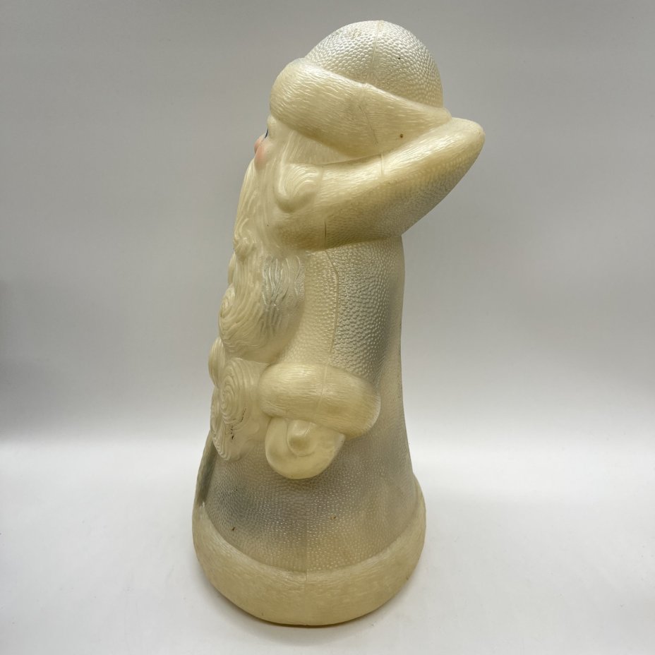 Фигура под ёлку "Дед Мороз", пластик, аэрография, СССР, 1970-1990 гг.