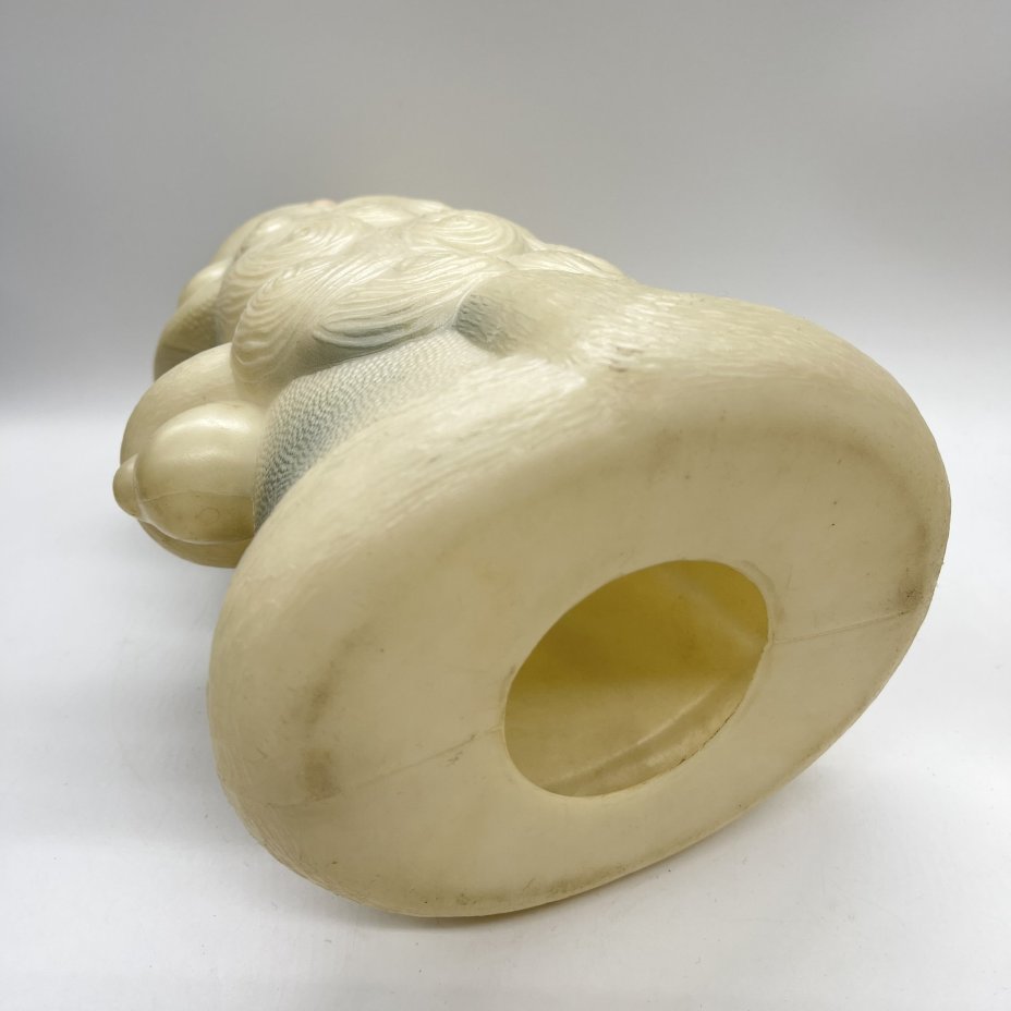 Фигура под ёлку "Дед Мороз", пластик, аэрография, СССР, 1970-1990 гг.