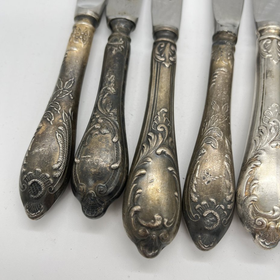 Набор из 6 ножей с декором "Пламя" (подбор)