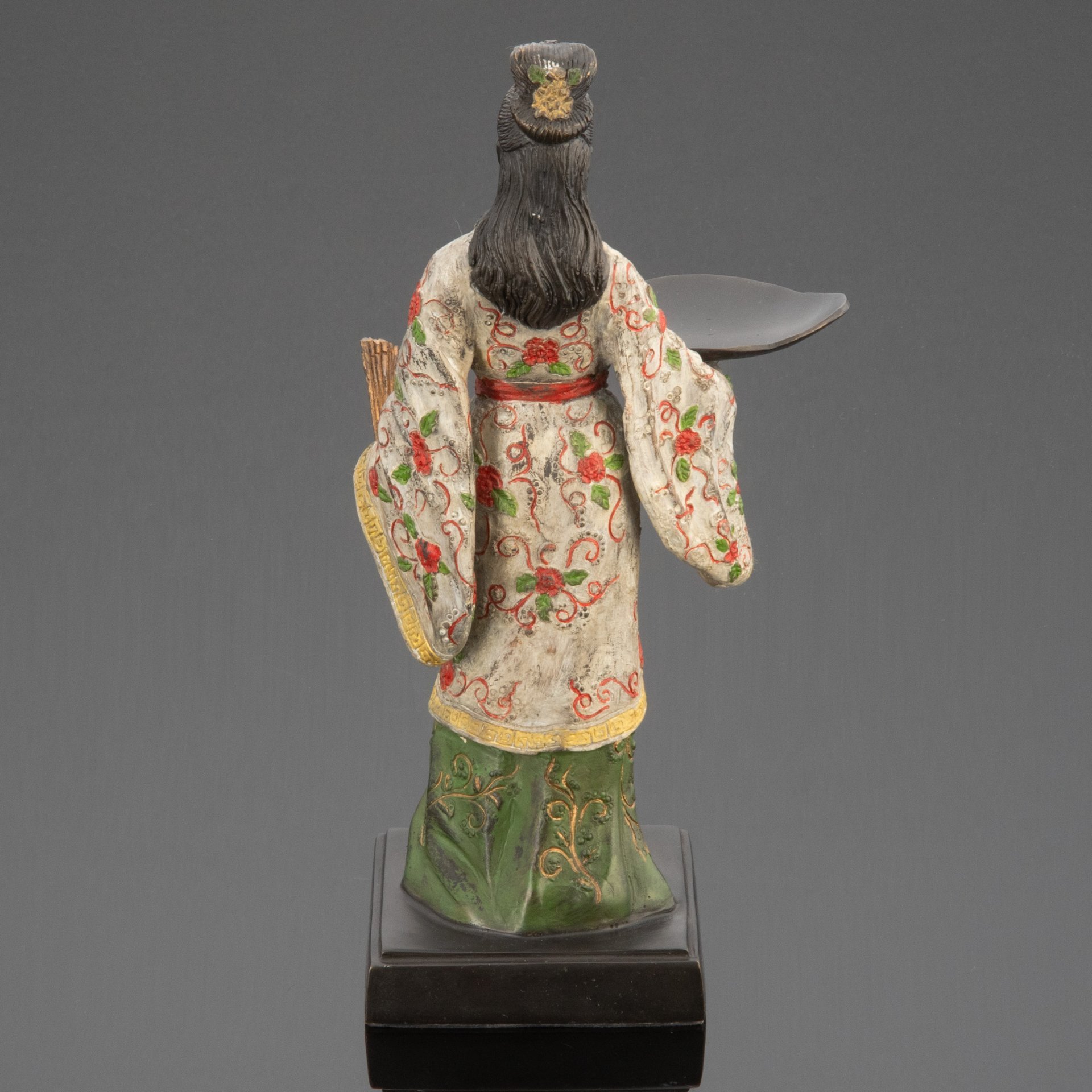 Подсвечник  "Гейша", металл, роспись, Западная Европа, 2000-2010 гг.