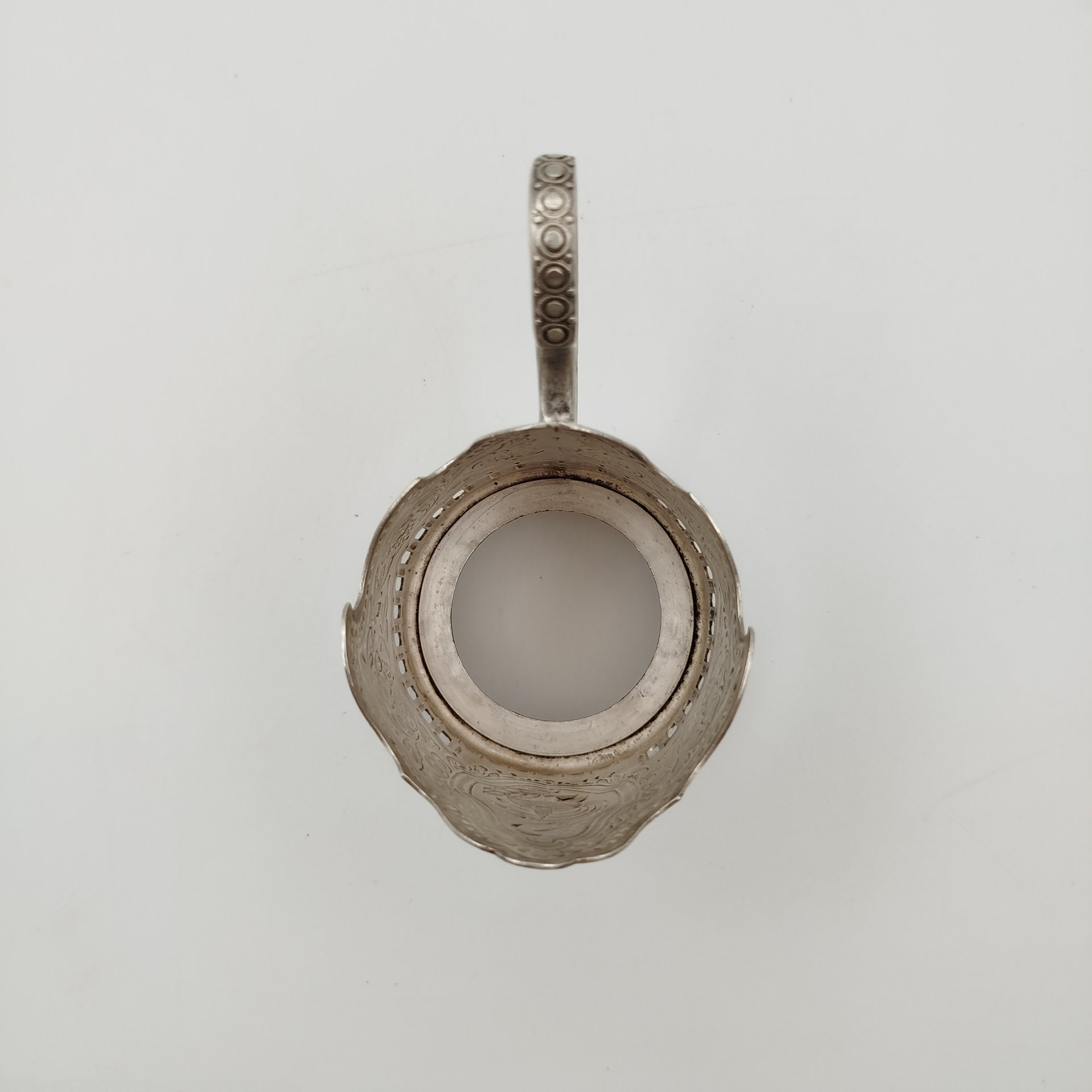 Подстаканник "Советский космос", мНЦ (медь-никель-цинк), Кольчугинский завод цветных металлов, СССР, 1970-1980 гг.