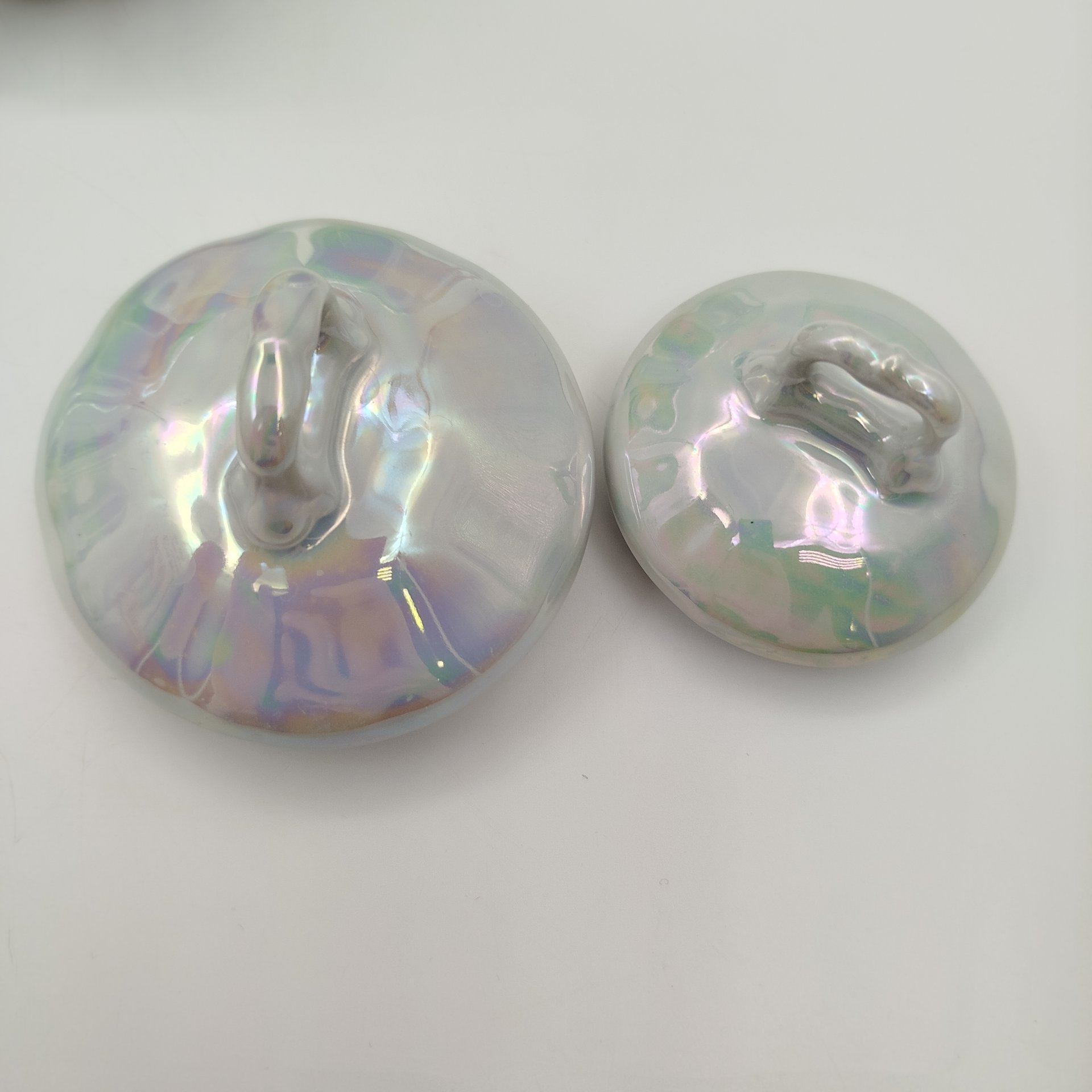 Сервиз кофейный "Галантная сцена" на 6 персон (15 предметов), фарфор, деколь, люстр, золочение, Западная Европа, 1970-1990 гг.