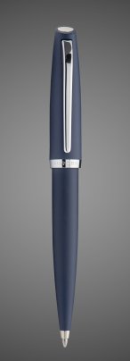 Шариковая ручка Aurora Style Resin Matt Blue CT, в подарочной коробке, Лаки и смолы: смола, хром