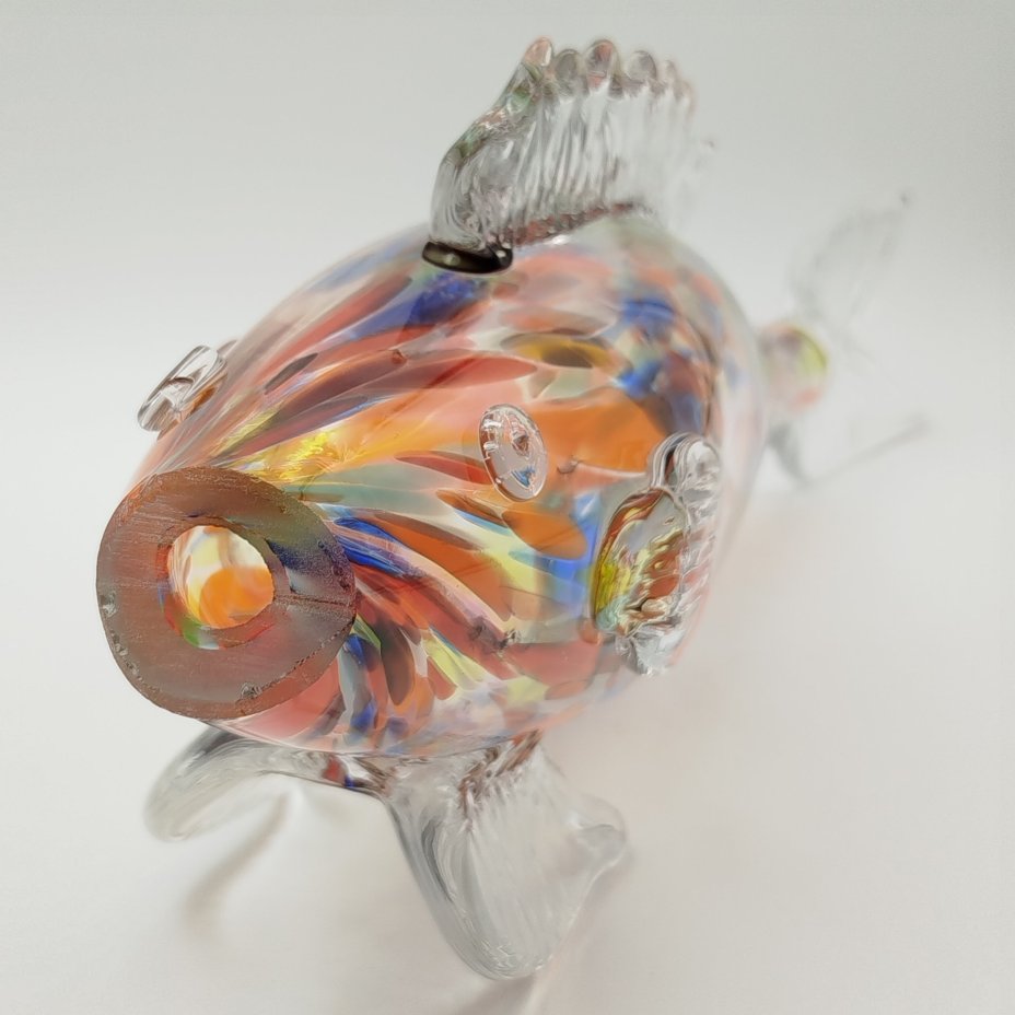 Статуэтка "Рыба" в пестрых тонах