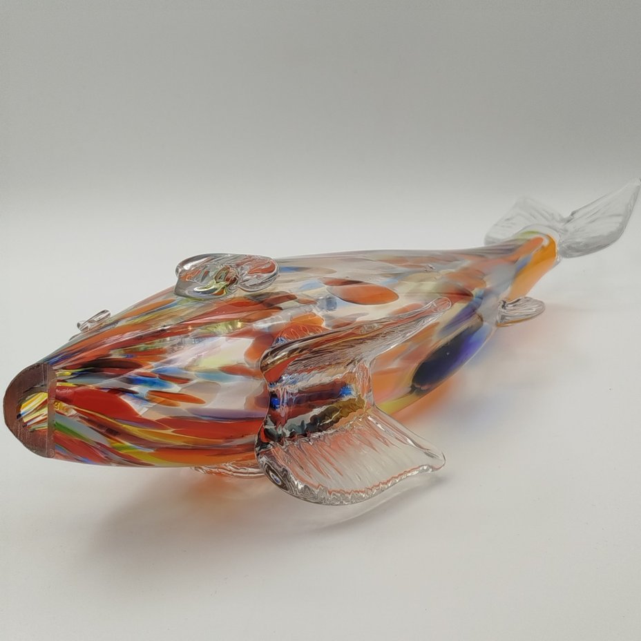 Статуэтка "Рыба" в пестрых тонах