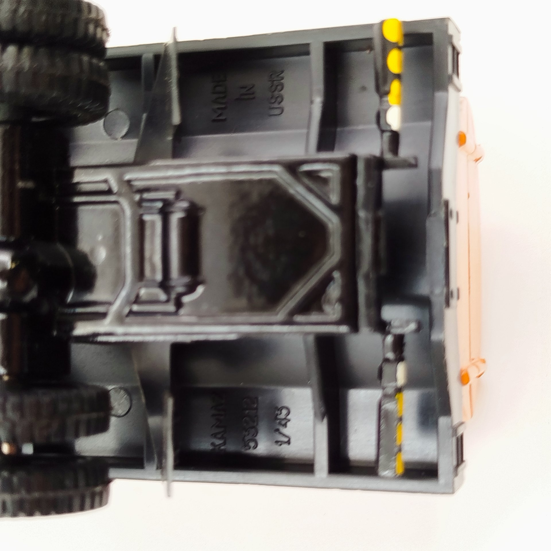 Автомобиль коллекционный "Камаз 53212. Молоковоз", металл, пластмасса, печать, СССР, 1970-1990 гг.