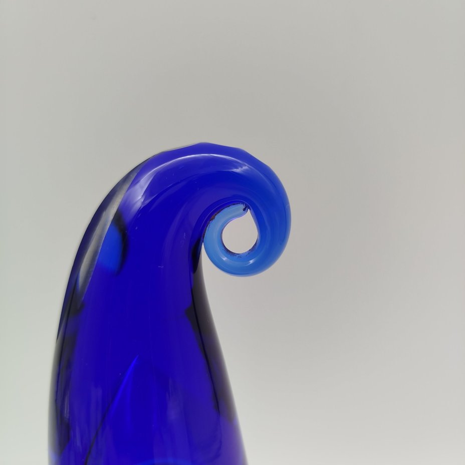 Рог изобилия (кубок для вина), стекло, алмазная грань, СССР, 1980-1990 гг.