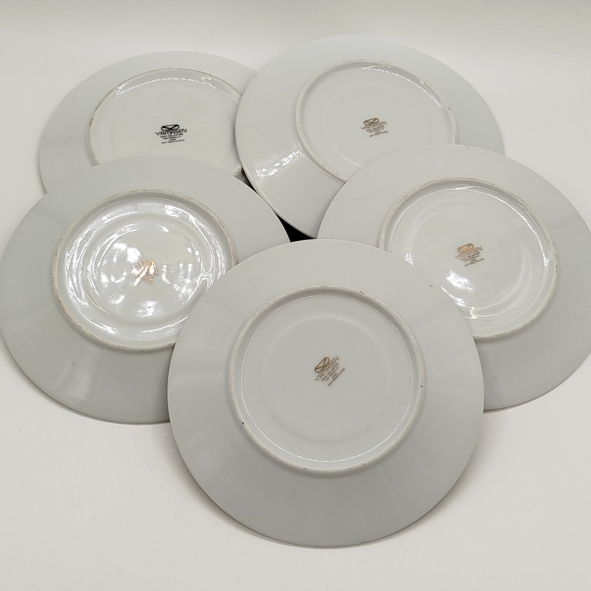 Набор из 5-ти блюдец "Красавицы" (в подборе)