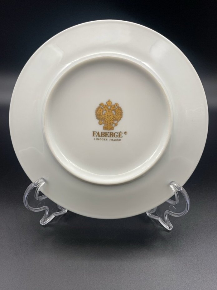 Блюдце "Сосновая шишка", Faberge Limoges France