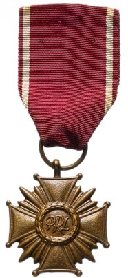 Знак отличия бронзовый «Крест Заслуги» 3 степени Польша
