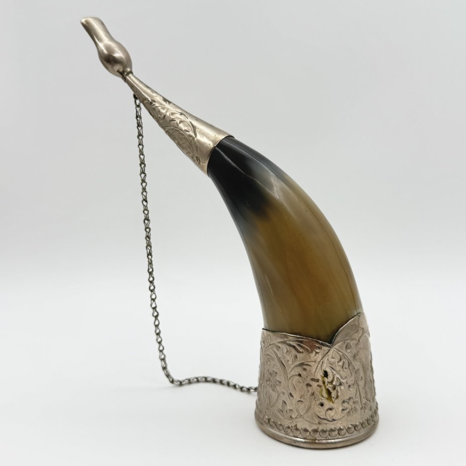 Рог изобилия (кубок для вина), рог, металл, СССР, 1970-1990 гг.
