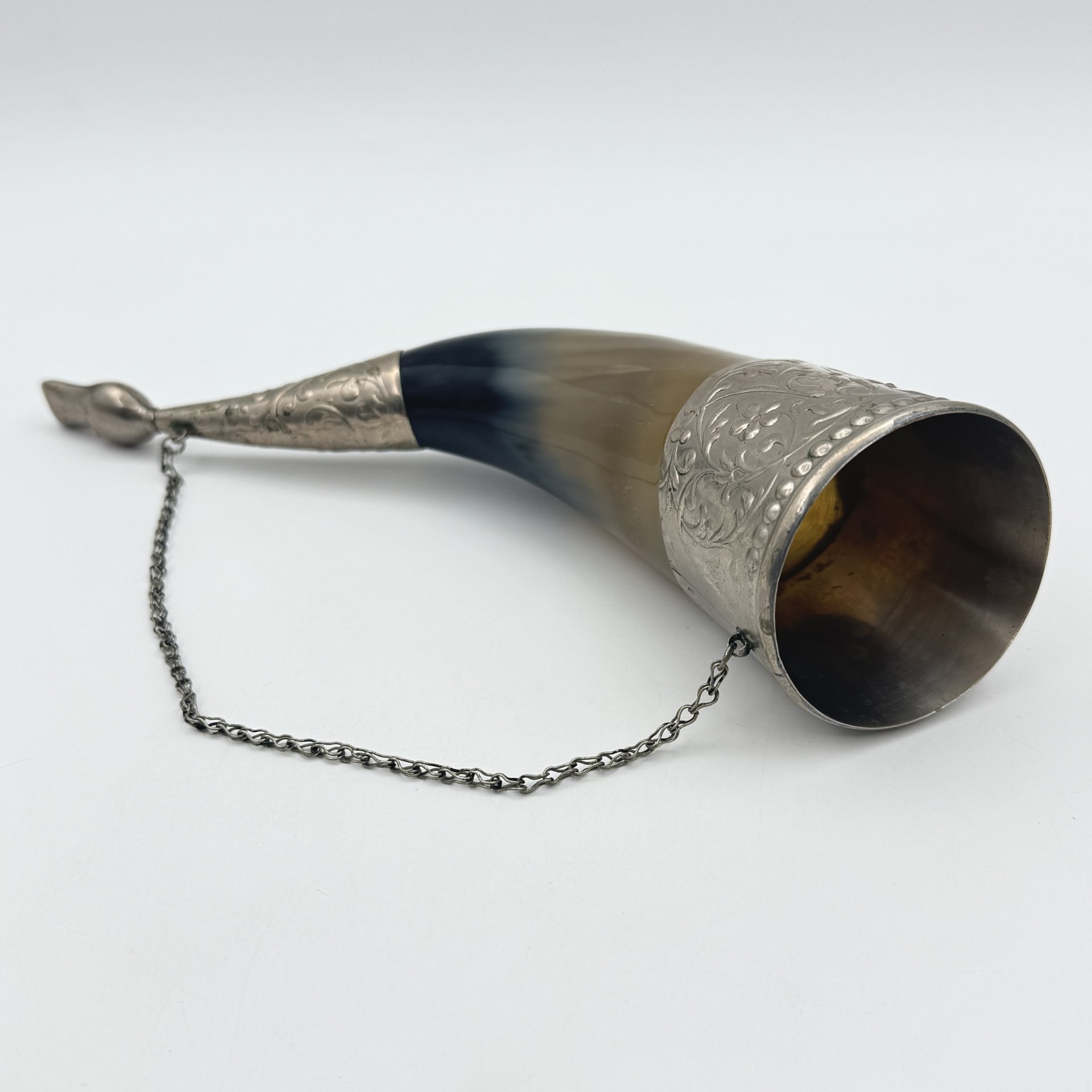 Рог изобилия (кубок для вина), рог, металл, СССР, 1970-1990 гг.