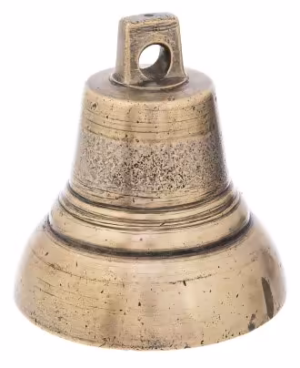 Колокольчик поддужный малый , бронза, литье, Российская Империя, 1870-1917 гг.