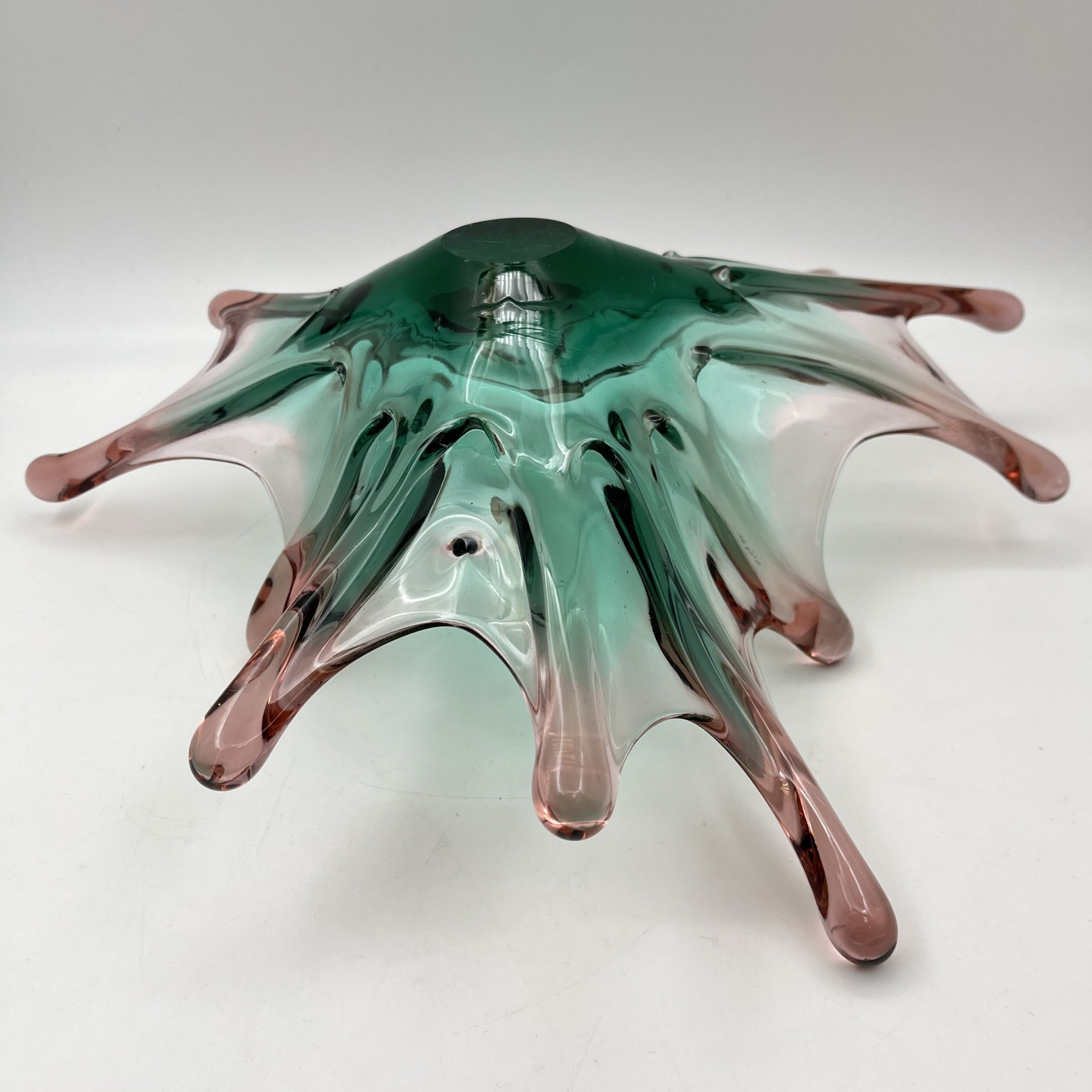 Ваза (фруктовница) "Медуза", Керченский стекольный завод (предположительно)