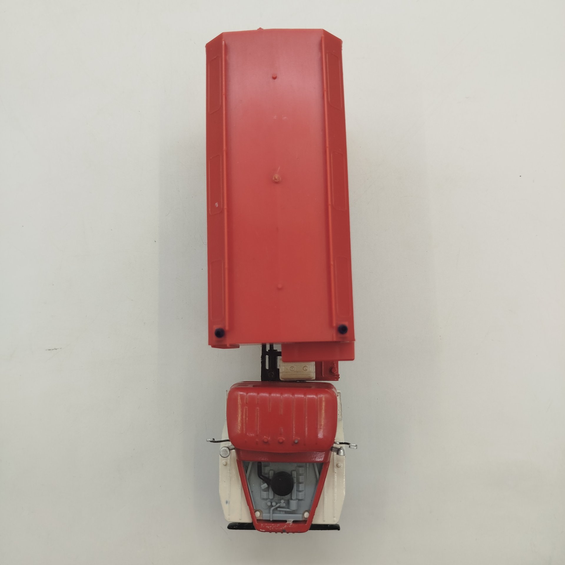 Модель грузовика Урал-4320, масштаб 1/43, пластик, метал, СССР, 1980-1991 гг.