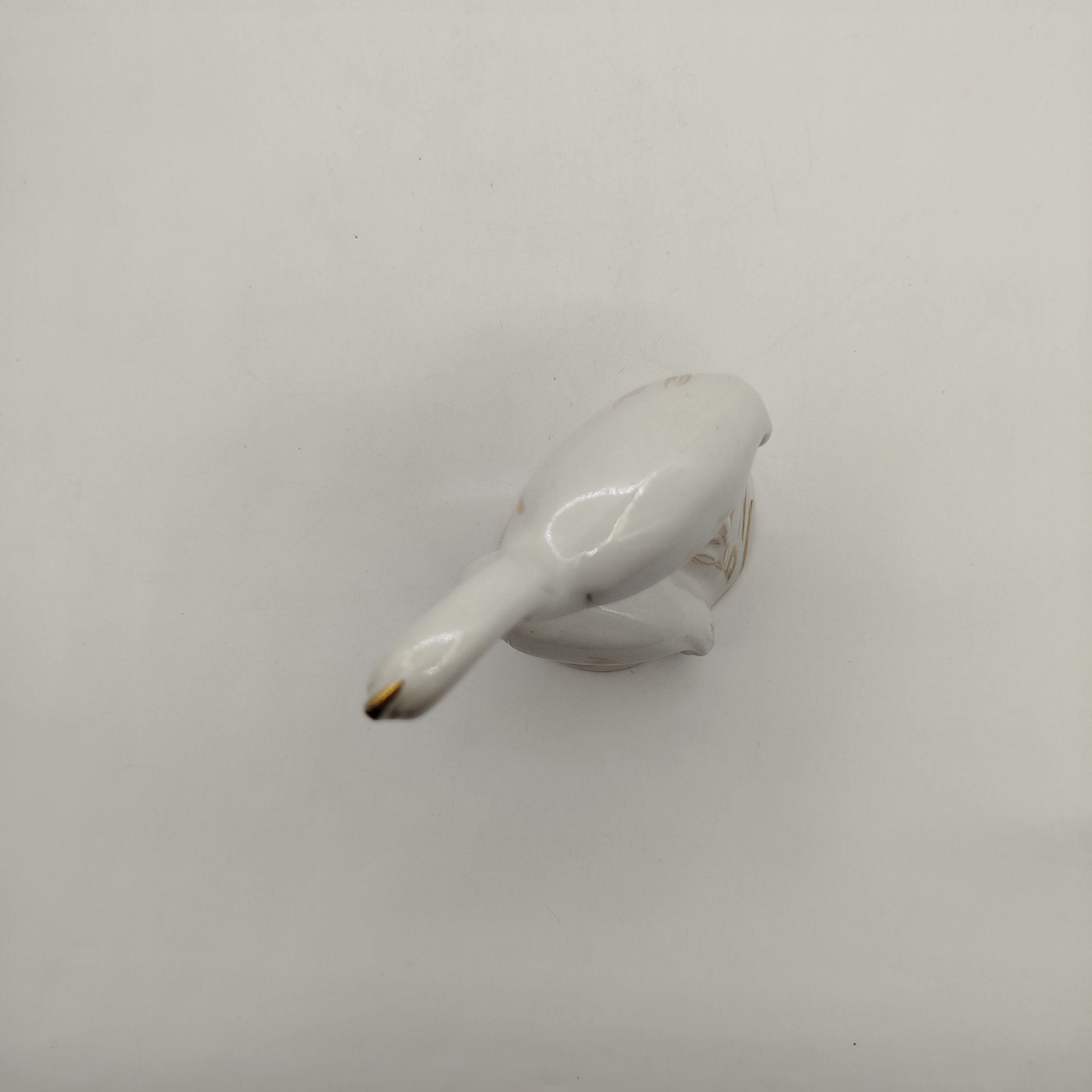 Статуэтка "Аисты", фарфор, золочение, роспись, СССР, 1970-1990 гг.