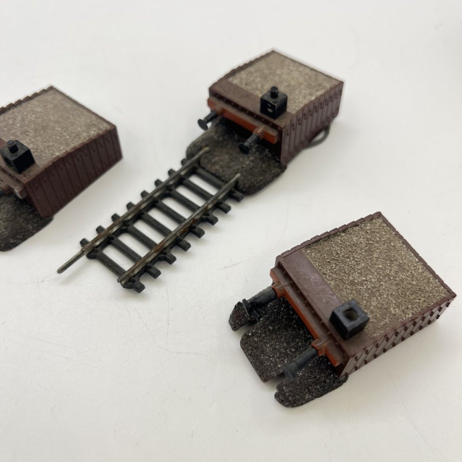 Набор из 4 железнодорожных тупиков