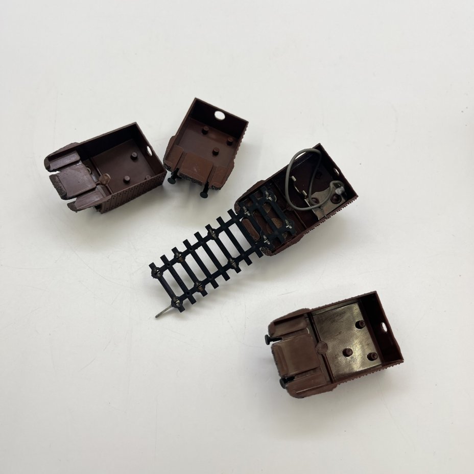 Набор из 4 железнодорожных тупиков