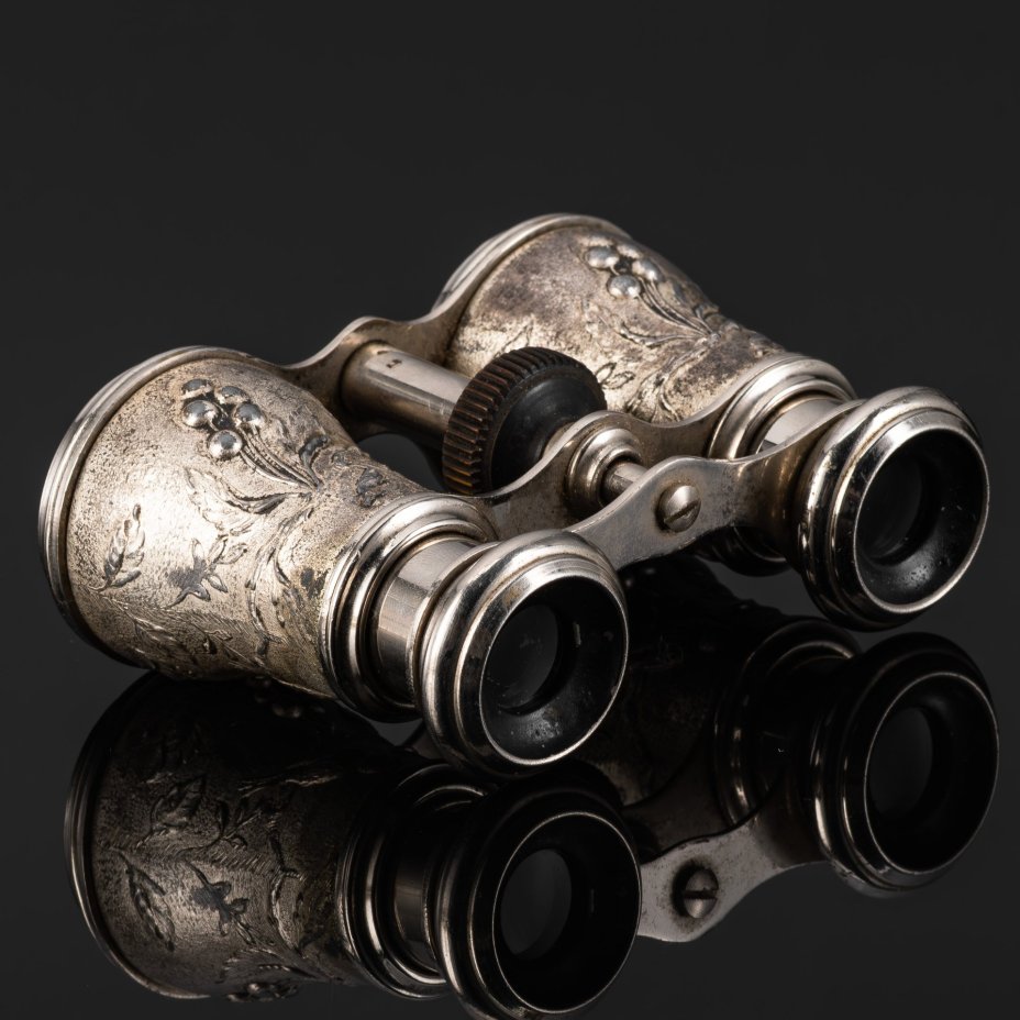 Бинокль театральный с декором в виде птиц на ветках