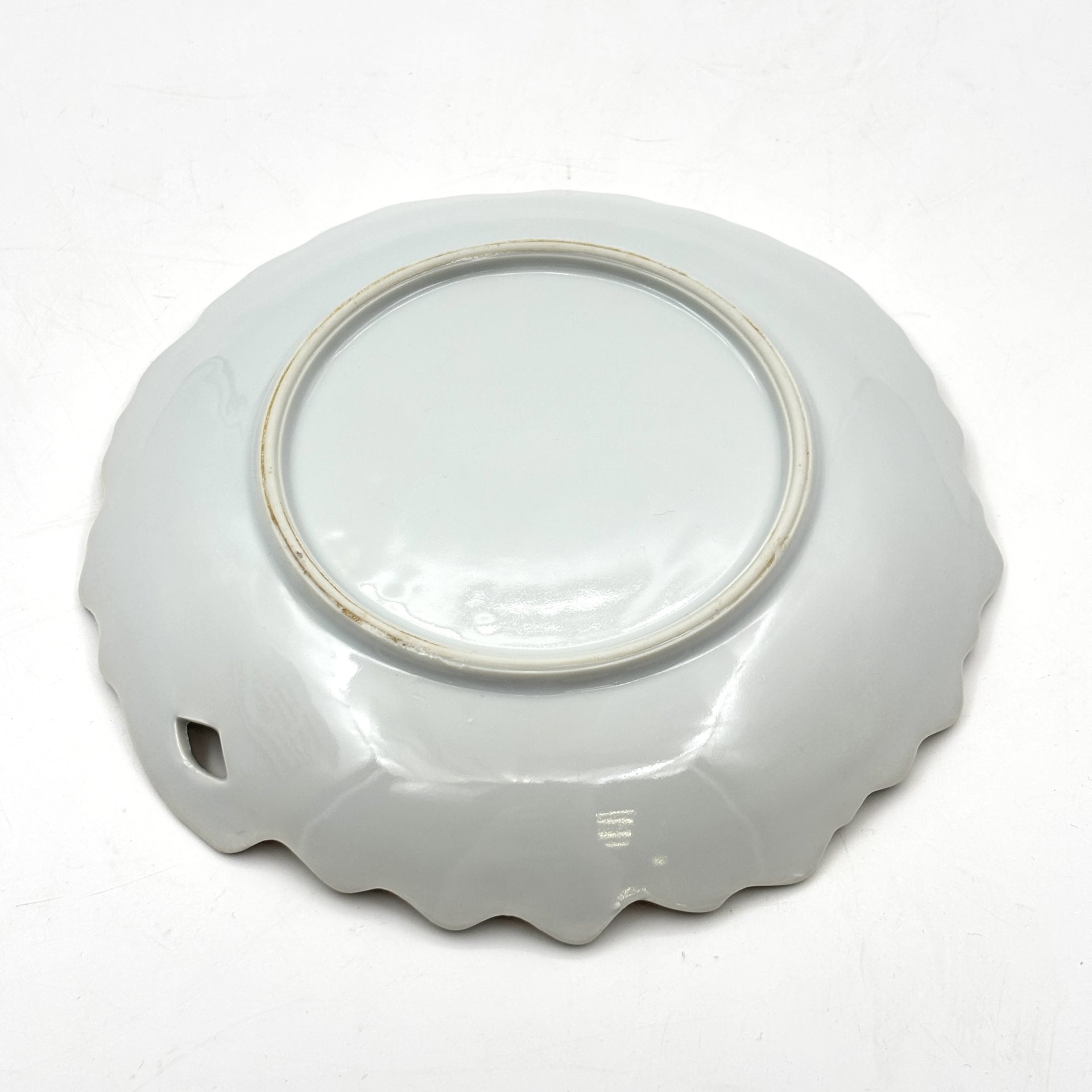 Тарелка с изображением птиц, фарфор, деколь, золочение, Западная Европа, 1960-1980 гг.