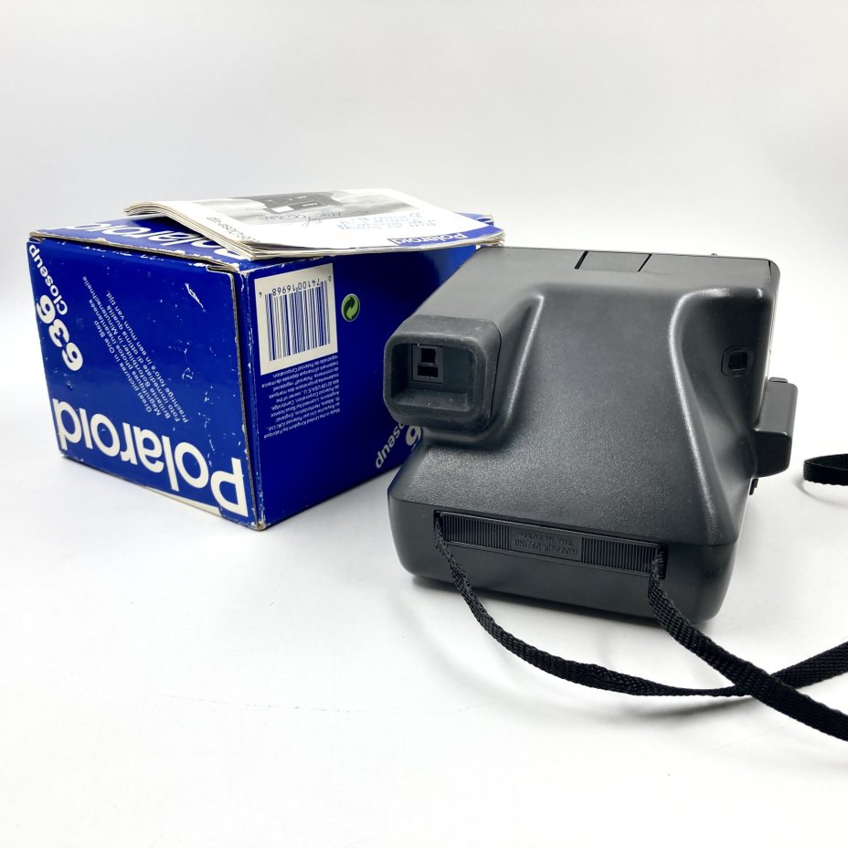 Фотоаппарат мгновенной съемки "Polaroid 636 Closeup"  (полароид) в оригинальной коробке с инструкцией, Polaroid