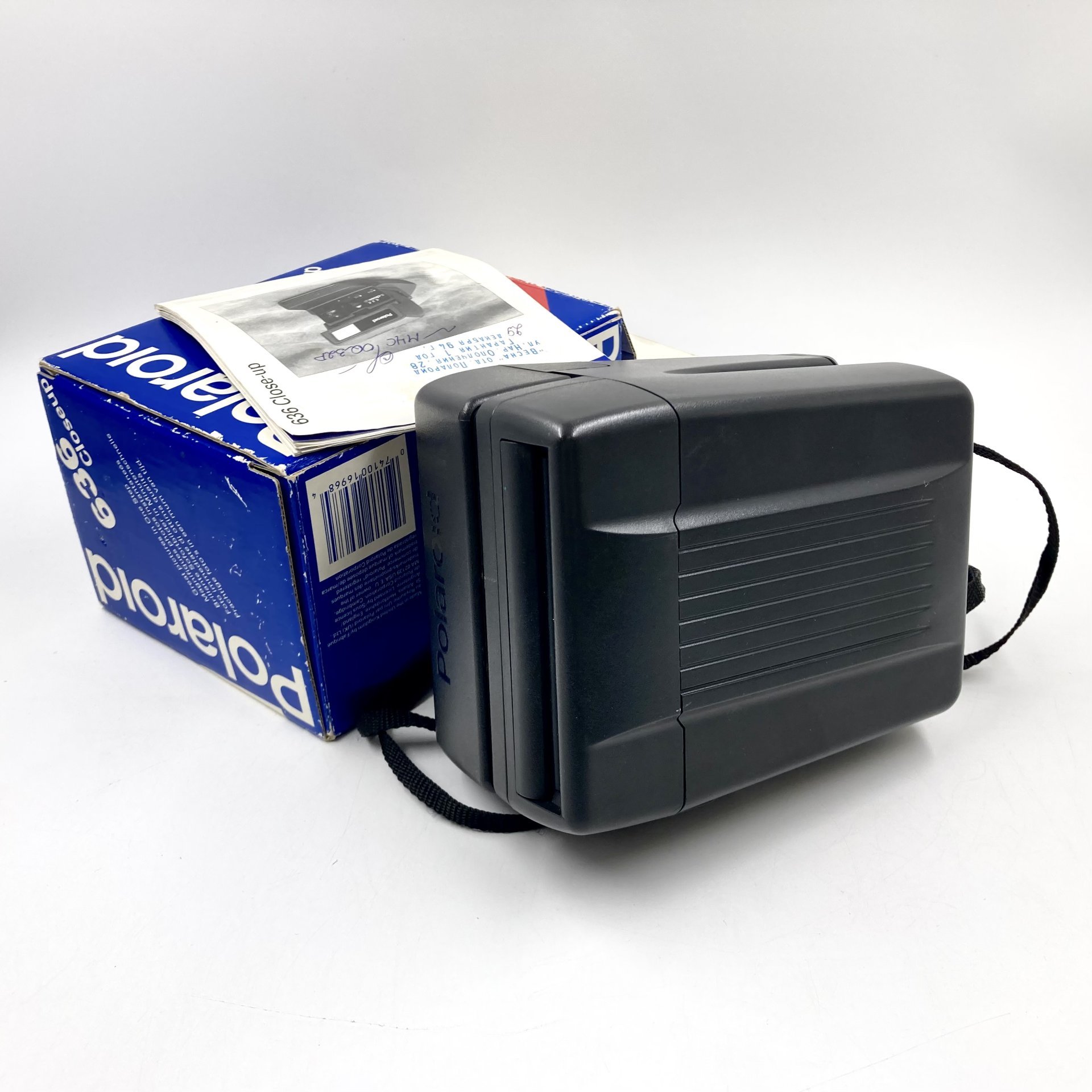 Фотоаппарат мгновенной съемки "Polaroid 636 Closeup"  (полароид) в оригинальной коробке с инструкцией, Polaroid