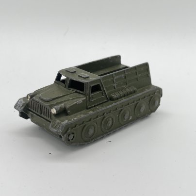 Масштабная модель "Вездеход" из серии "Военная техника", металл, пластик, Тульский патронный завод (ТПЗ), СССР, 1970-1990 гг.