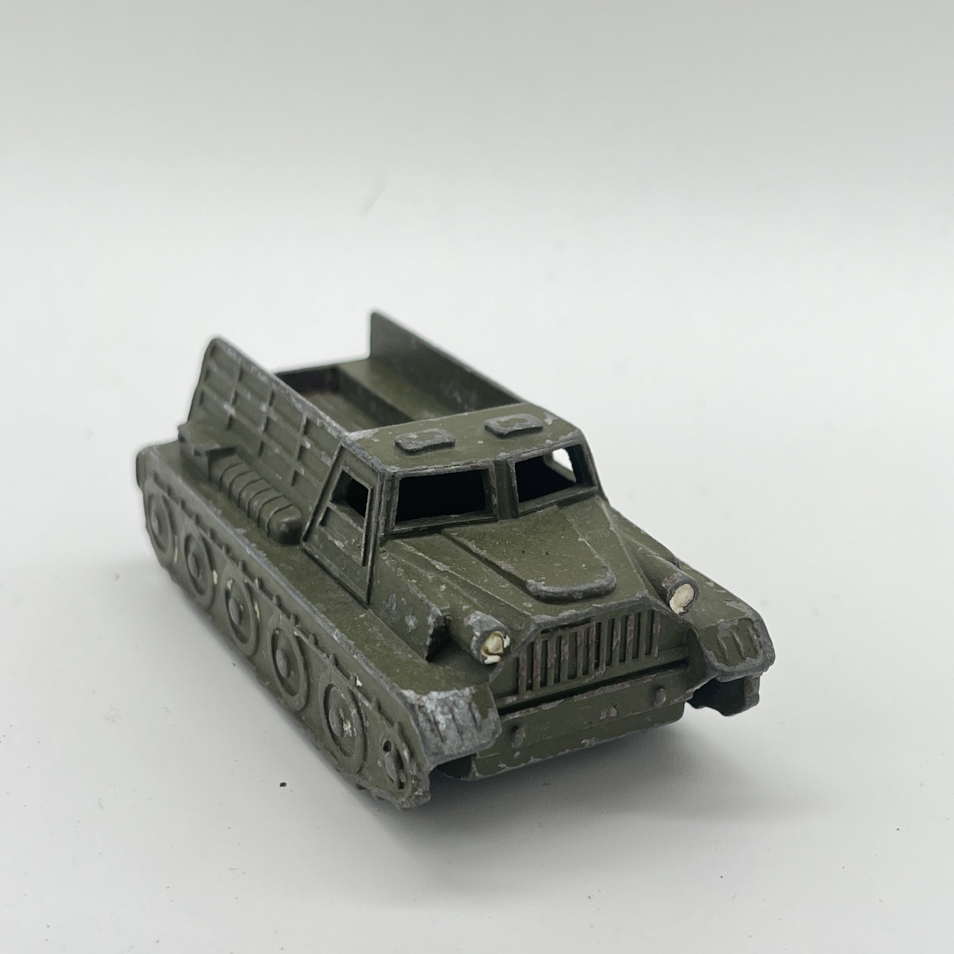 Масштабная модель "Вездеход" из серии "Военная техника", металл, пластик, Тульский патронный завод (ТПЗ), СССР, 1970-1990 гг.