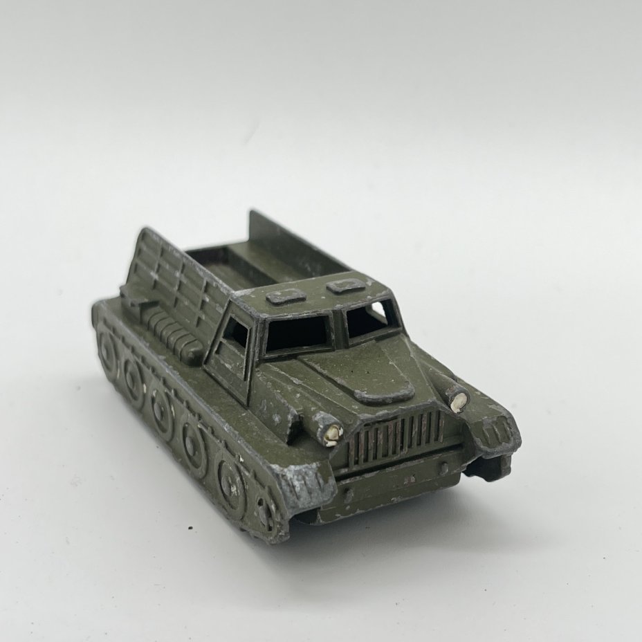 Масштабная модель "Вездеход" из серии "Военная техника", металл, пластик, Тульский патронный завод (ТПЗ), СССР, 1970-1990 гг.