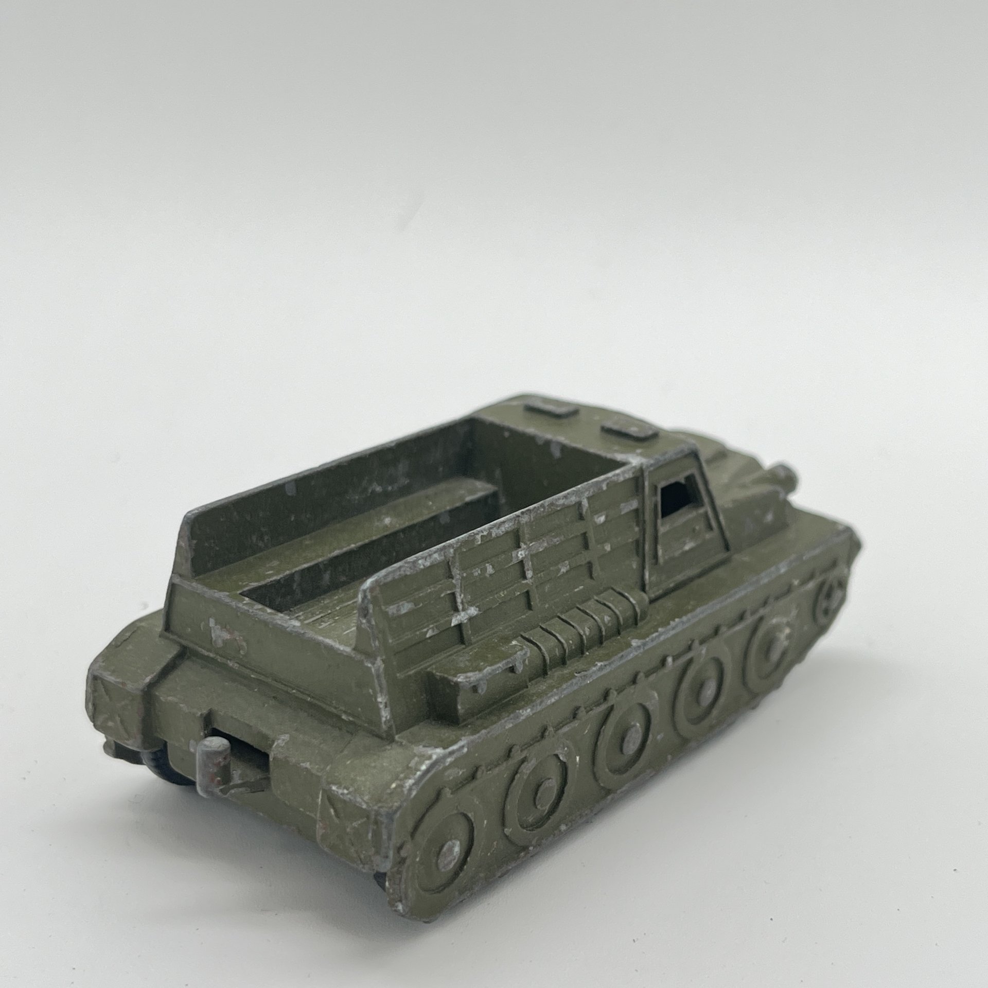 Масштабная модель "Вездеход" из серии "Военная техника", металл, пластик, Тульский патронный завод (ТПЗ), СССР, 1970-1990 гг.