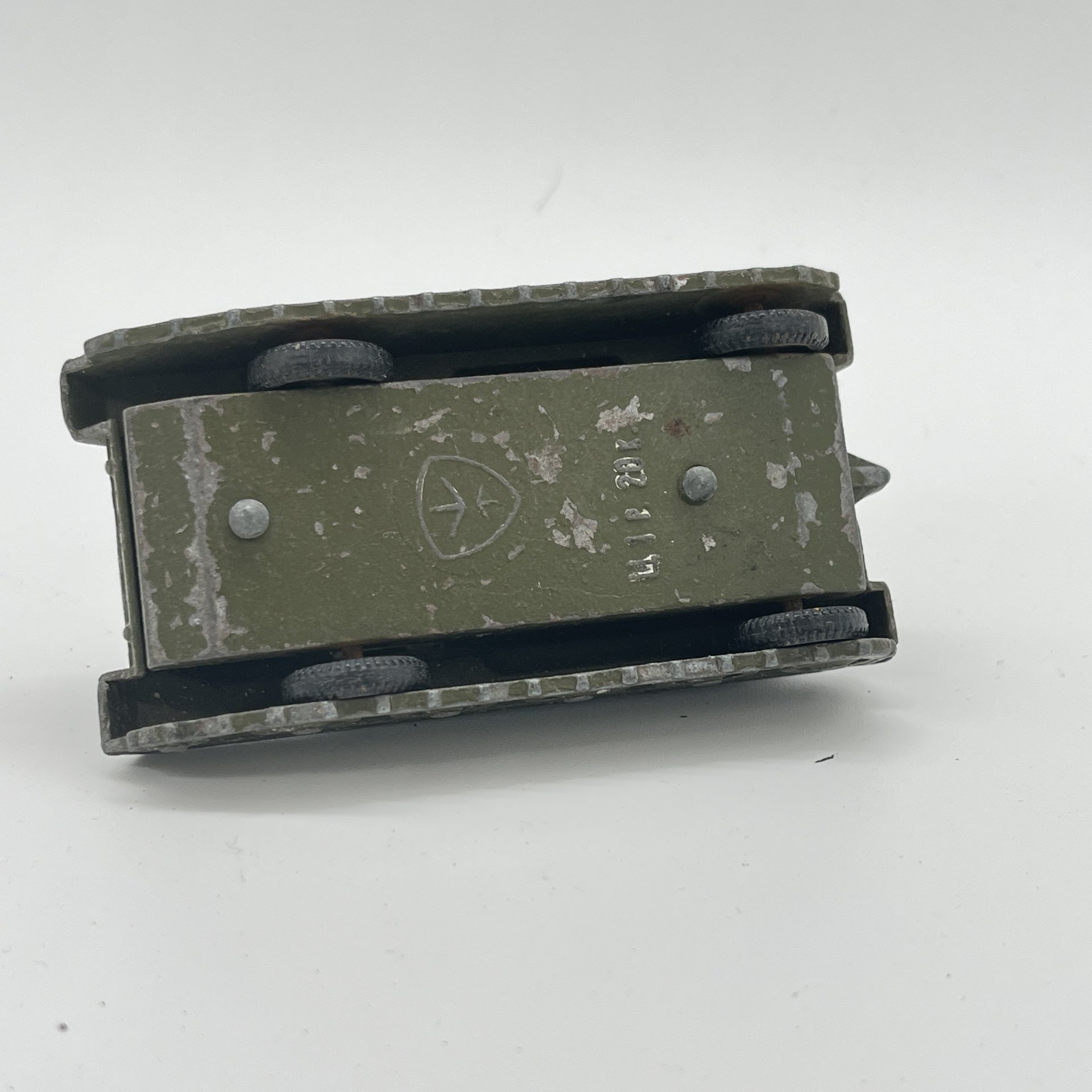 Масштабная модель "Вездеход" из серии "Военная техника", металл, пластик, Тульский патронный завод (ТПЗ), СССР, 1970-1990 гг.