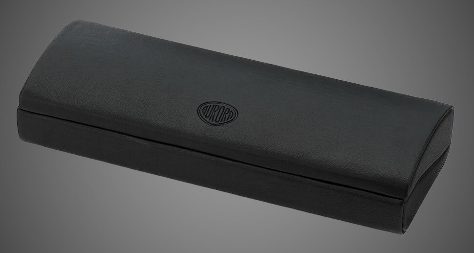 Шариковая ручка Aurora Style Resin Matt black CT, в подарочной коробке, Лаки и смолы: смола, хром