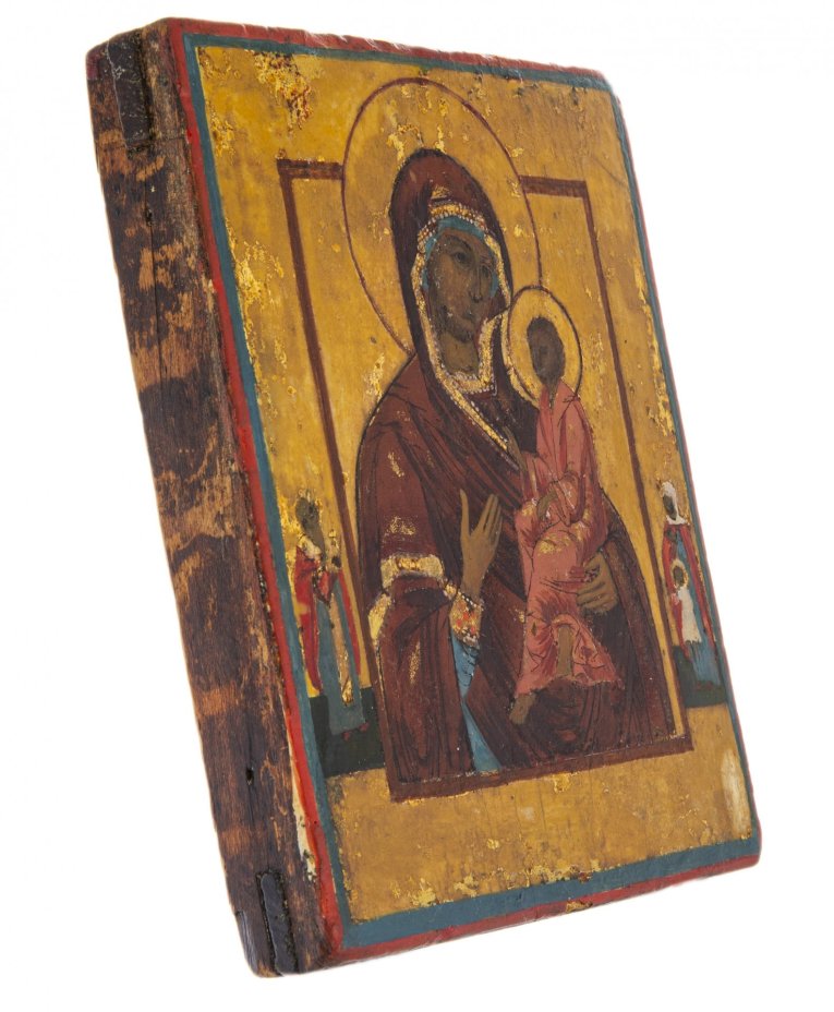 Икона "Смоленская Божия Матерь", дерево, темпера, Российская Империя, 1850-1890 гг.