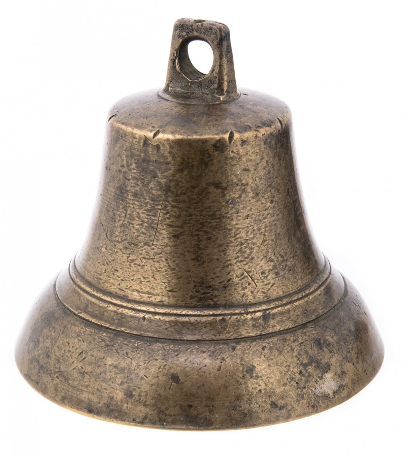 Колокольчик поддужный средний, бронза, литье, Российская Империя, 1870-1917 гг.