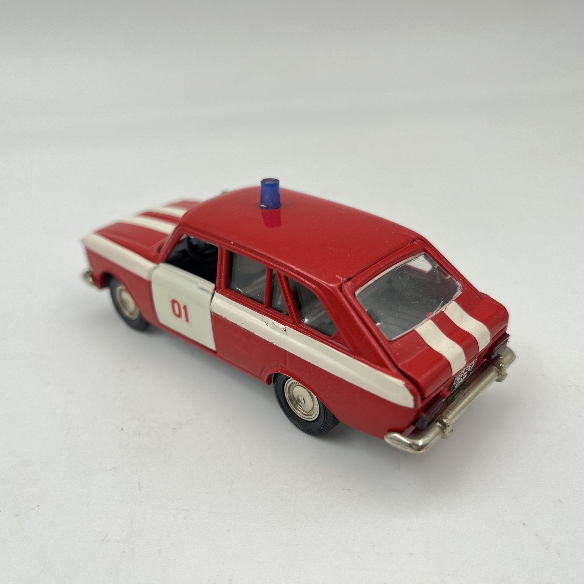 Модель автомобиля "ИЖ-1500 Комби", авторская модель, металл, пластик, СССР, 1980-1990 гг.