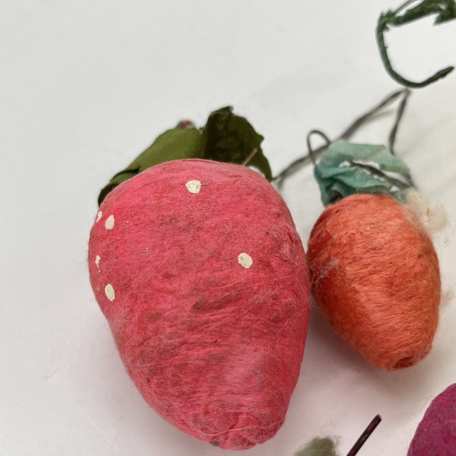 Набор из 4 ёлочных игрушек "Овощи"