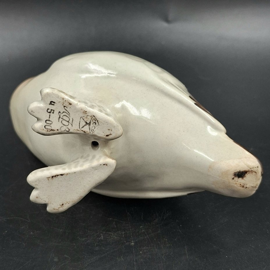 Статуэтка "Куропатка", скульптор П.П. Веселов, фарфор, роспись, Ленинградский фарфоровый завод (ЛФЗ), СССР, 1970-1992 гг.