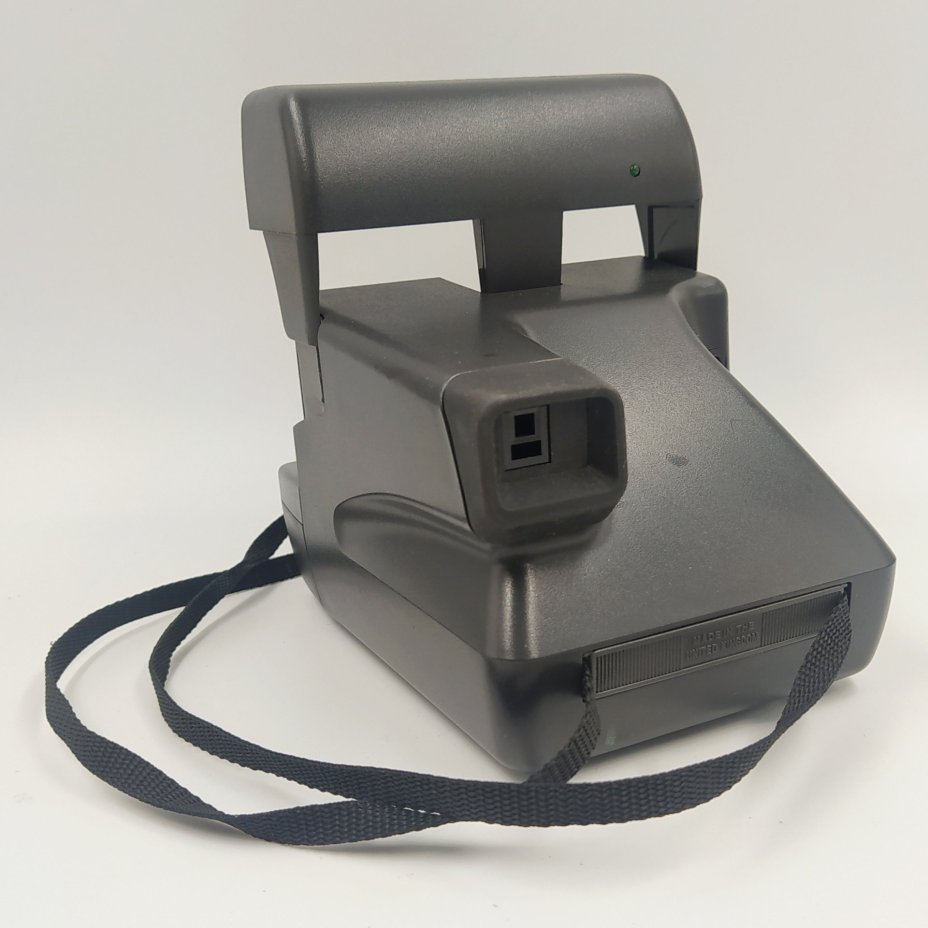 Фотоаппарат "Polaroid 636 Close Up" (без коробки), пластик, металл, Polaroid, Великобритания, 1988-2000 гг.