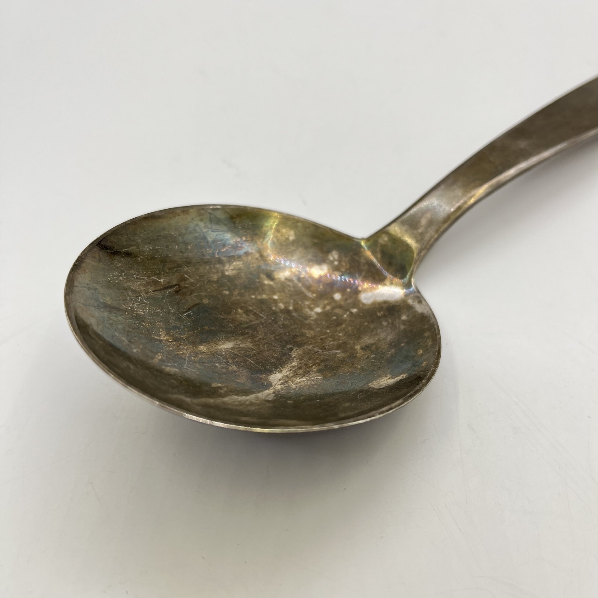 Ложка сервировочная (салатная), мельхиор (медь-никель), Таллинский ювелирный завод, СССР, 1970-1990 гг.