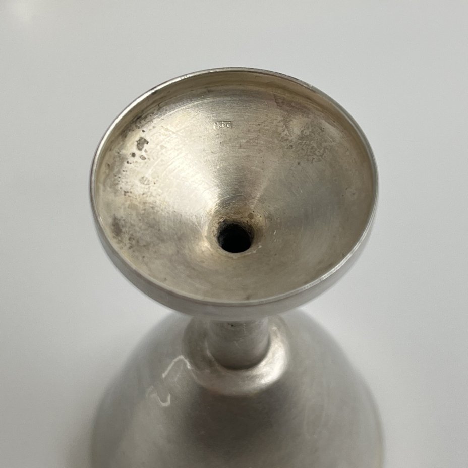 Набор из шести рюмок лаконичной формы, клеймо "9ФС"