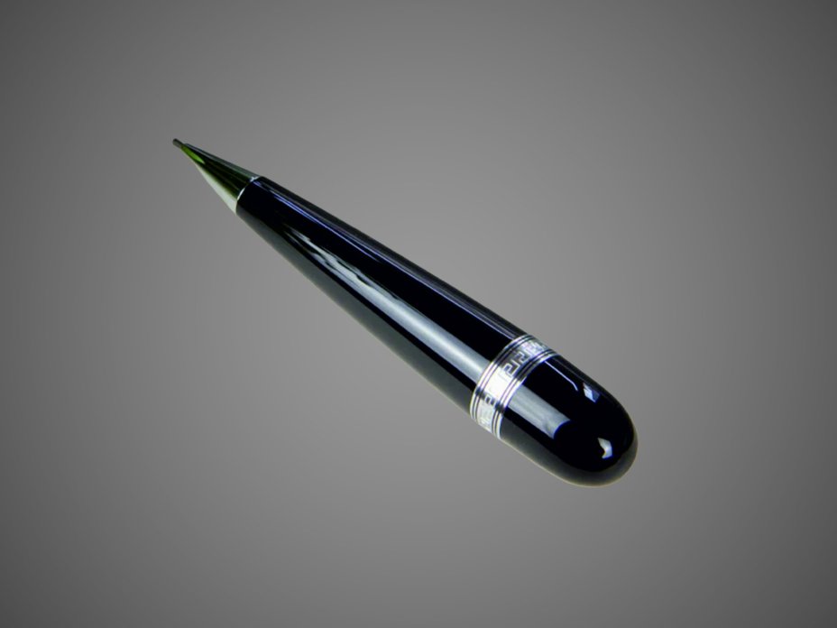 Механический карандаш Aurora Optima Mini, Black CT, в подарочной коробке, Лаки и смолы: смола, хром